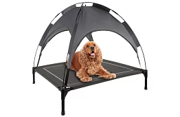 Vyvýšený krytý pelíšek pro psy