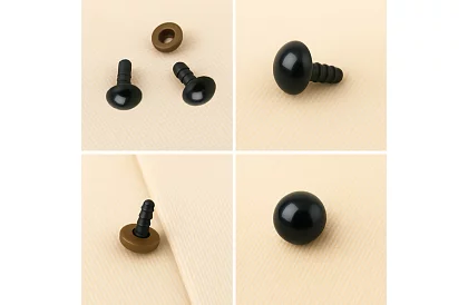 Oči a nosy pro plyšáky – sada 560 kusů + pouzdro