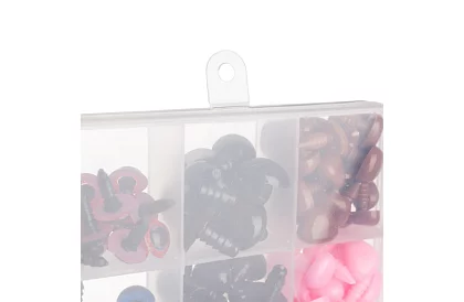 Oči a nosy pro plyšáky – sada 560 kusů + pouzdro