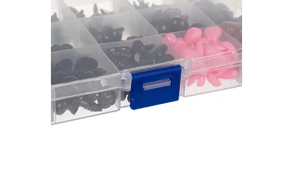 Oči a nosy pro plyšáky – sada 560 kusů + pouzdro