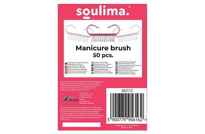 Kartáčky na nehty 50 kusů – odstranění prachu po pilování