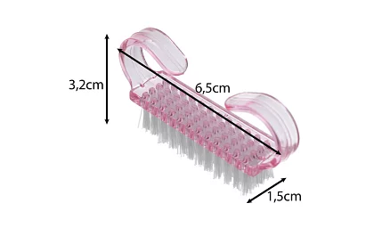 Kartáčky na nehty 50 kusů – odstranění prachu po pilování