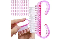 Kartáčky na nehty 50 kusů – odstranění prachu po pilování