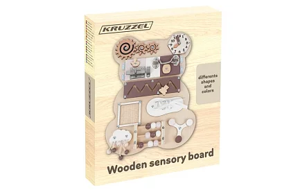 Smyslová deska 10 v 1 – Medvídek