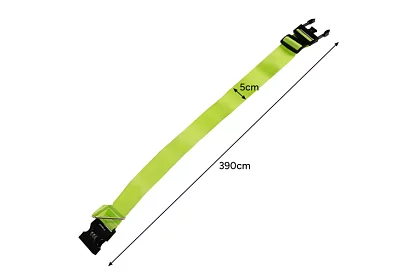 Bezpečnostní popruh na kufr s kódovým zámkem