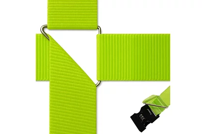 Bezpečnostní popruh na kufr s kódovým zámkem