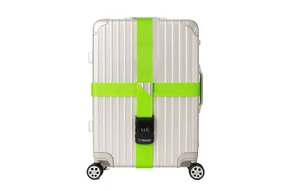 Bezpečnostní popruh na kufr s kódovým zámkem