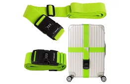 Bezpečnostní popruh na kufr s kódovým zámkem