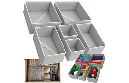 Organizér do šuplíků - sada 6 kusů