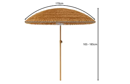 Zahradní havajský slunečník - průměr 150 cm