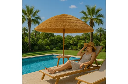 Zahradní havajský slunečník - průměr 150 cm