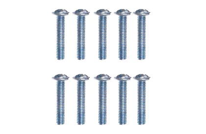 Nábytkové úchytky – knopky černé - 10 kusů