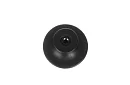 Nábytkové úchytky – knopky černé - 10 kusů
