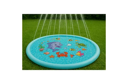 Dětské vodní brouzdaliště s fontánkou – průměr 150 cm