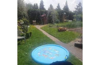 Dětské vodní brouzdaliště s fontánkou – průměr 150 cm
