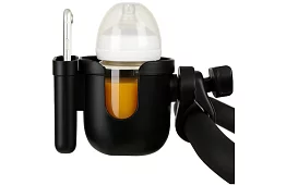 Držák na nápoje a telefon na rukojeť kočárku