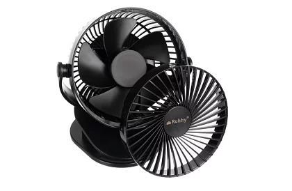 Bezdrátový ventilátor s klipem – nabíjecí USB-C 1200 mAh