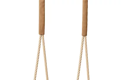 Dětská závěsná houpačka – béžový samet