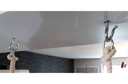 Dětská závěsná houpačka – béžový samet