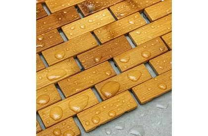 Bambusová koupelnová předložka – 80×50 cm