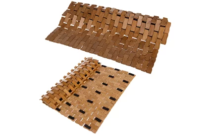 Bambusová koupelnová předložka – 80×50 cm