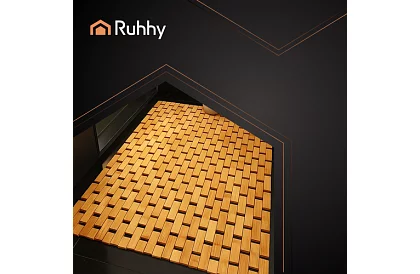 Bambusová koupelnová předložka – 80×50 cm