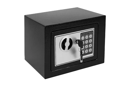 Kombinovaný trezor s kódovým zámkem a klíčem