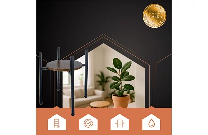 Elegantní stojan na květiny - 40 x 26 x 26 cm