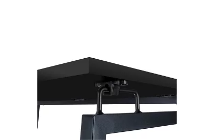 Skládací černý stůl – 80 x 75 x 40 cm