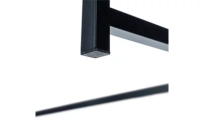 Skládací černý stůl – 80 x 75 x 40 cm