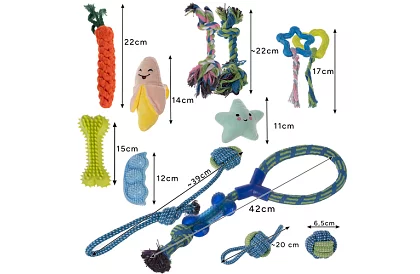 Hračky pro psy 16 v 1