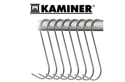 Nerezové háky na maso - 15 kusů