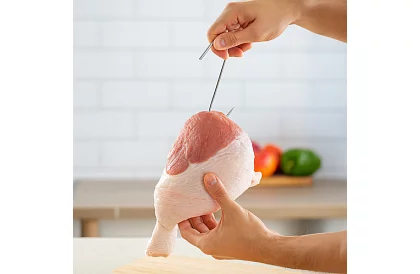 Nerezové háky na maso - 15 kusů