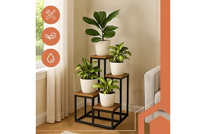 Stojan na květiny 69 cm – 4 úrovně