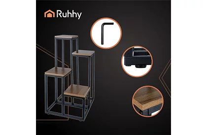 Stojan na květiny 69 cm – 4 úrovně