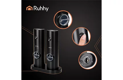 Sada elektrických mlýnků se stojánkem – 2 kusy