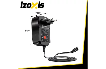 Univerzální napájecí zdroj – nabíječka 3–12 V se 6 konektory