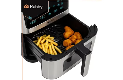 Horkovzdušná nepřilnavá fritéza – obsah 8 litrů