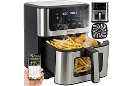 Horkovzdušná nepřilnavá fritéza – obsah 8 litrů