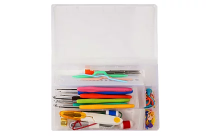 Háčkovací sada 113 kusů - Kompletní sada pro háčkování