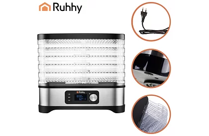 Sušička potravin, hub a ovoce 10 l – 5 pater + příslušenství