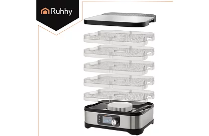 Sušička potravin, hub a ovoce 10 l – 5 pater + příslušenství