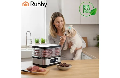 Sušička potravin, hub a ovoce 10 l – 5 pater + příslušenství