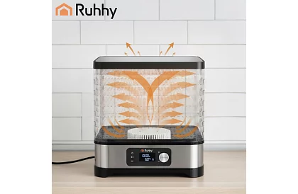 Sušička potravin, hub a ovoce 10 l – 5 pater + příslušenství