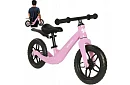 Dětské lehké odrážedlo růžové – 12 kola + ramenní popruh