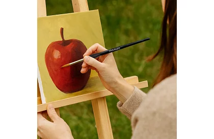 Umělecké štětce na malování – 5 kusů + stojánek