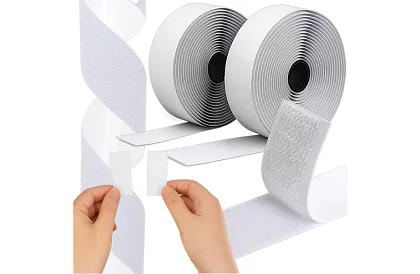 Samolepící suchý zip 2,5 x 500 cm – bílý