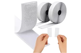 Samolepící suchý zip 2,5 x 500 cm – bílý