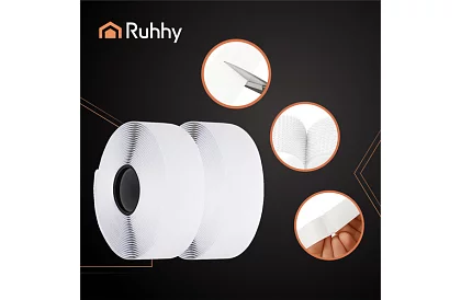 Samolepící suchý zip 5 x 500 cm – bílý