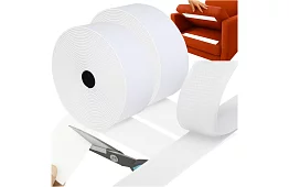 Samolepící suchý zip 5 x 500 cm – bílý